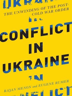 cover image of Conflict in Ukraine
